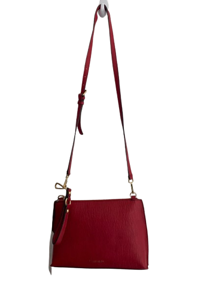 Calvin Klein Sonoma Crossbody Bag – Red - Image 2