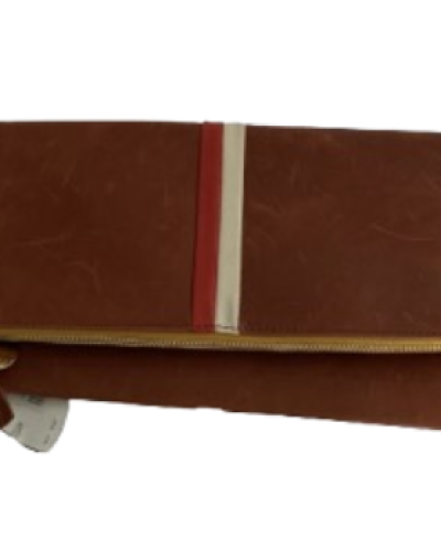 Clare V. Los Angeles Foldable Leather Mini Tote Purse – Cognac