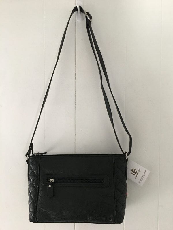 Giani Bernini Quilted Crossbody – Black - Image 2