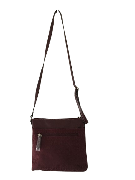 Giani Bernini Annabelle Signature Crossbody Bag - Wine - Image 3