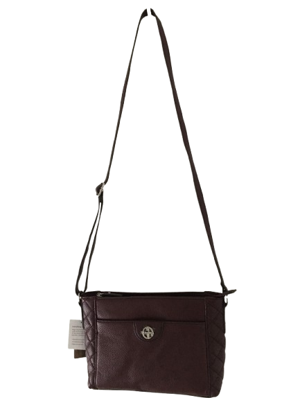 Giani Bernini Quilted Crossbody - Wine