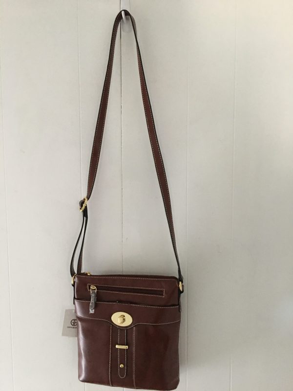 Giani Bernini Turn-Lock Glazed Crossbody