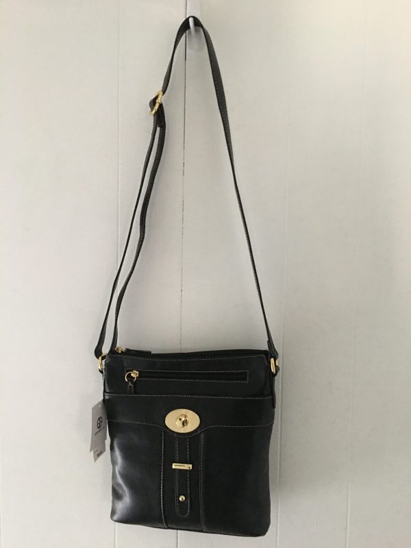 Giani Bernini Turn-Lock Glazed Crossbody