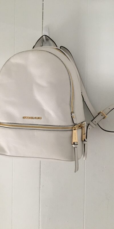 Michael Michael Kors Rhea Zip Small Backpack – White