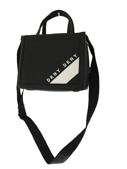 DKNY Bond Small Leather Satchel - Black