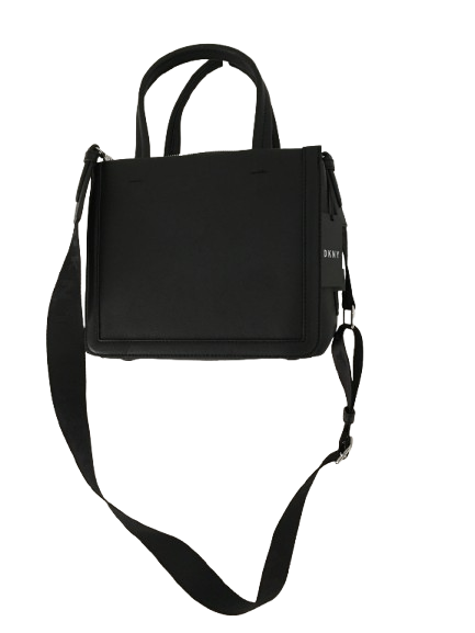 DKNY Bond Small Leather Satchel - Black - Image 2