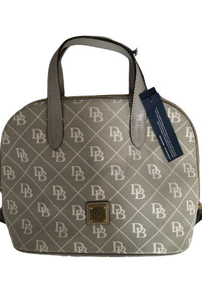 Dooney & Bourke Signature Quilt Zip Satchel