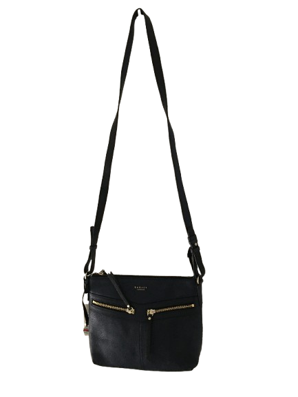 Radley London Smith Street Leather Zip-Top Crossbody – Dark Blue - Image 2