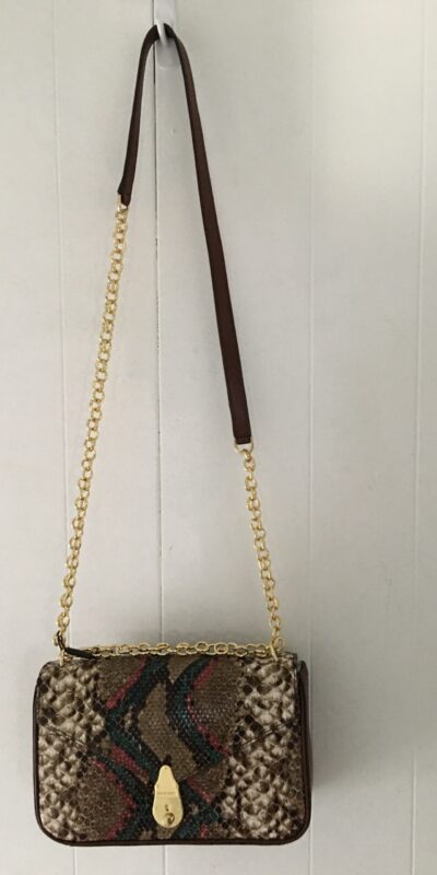 Lock Python Small Crossbody Bag