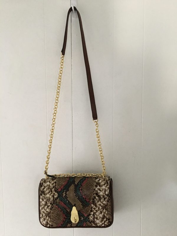 Lock Python Small Crossbody Bag