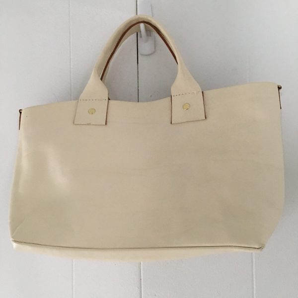 Clare V. Tote Bag – White