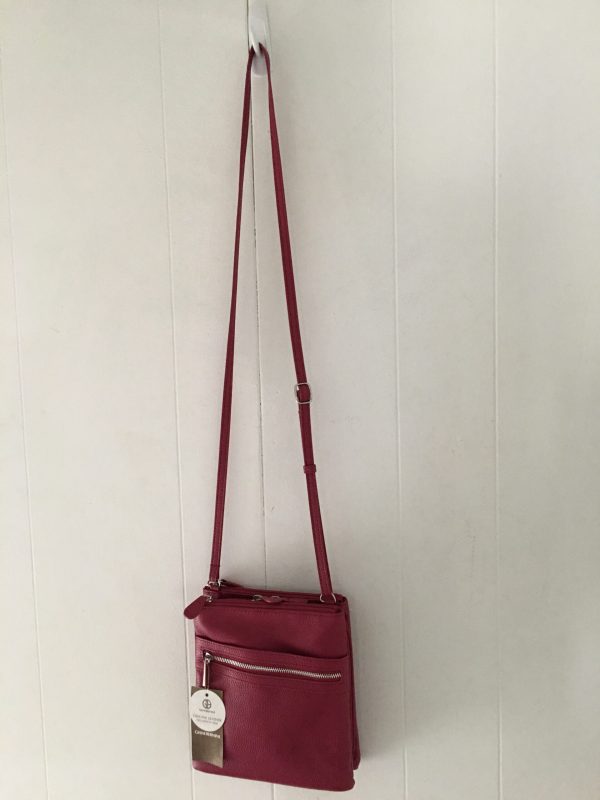 Giani Bernini Triple-Zip Pebble Leather Dasher Crossbody - Image 2