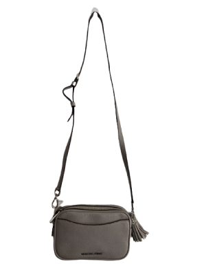 Michael Kors BLT Tassled Crossbody Bag – Pearl Gray