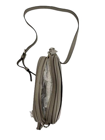 Michael Kors BLT Tasseled Crossbody Bag – Pearl Gray - Image 2