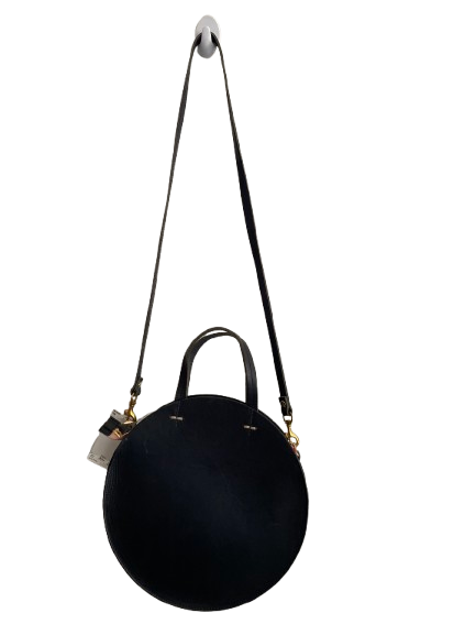 Clare V. Italian Vachetta Soft Leather Crossbody Bag – Black - Image 2