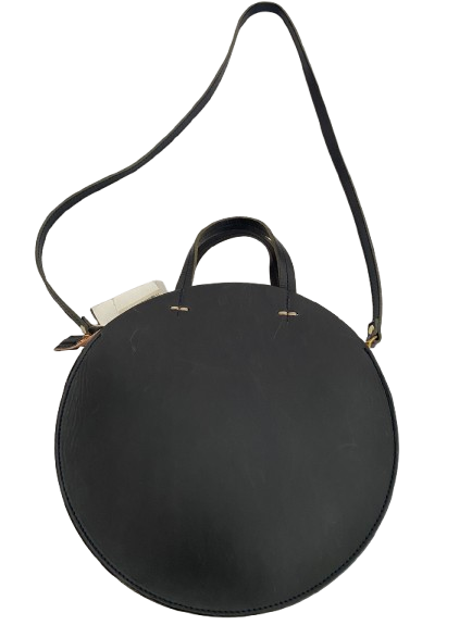 Clare V. Italian Vachetta Soft Leather Crossbody Bag – Black