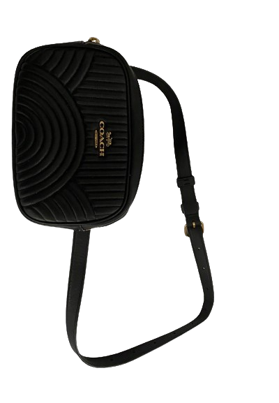 Coach New York Mini Handcrafted Waist Bag Leather - Black