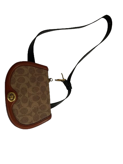 Coach New York Waist Bag Original Leather Camel Brown - Image 3