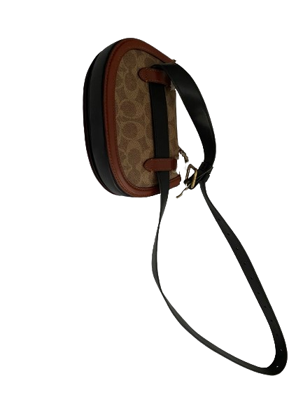 Coach New York Waist Bag Original Leather Camel Brown - Image 2