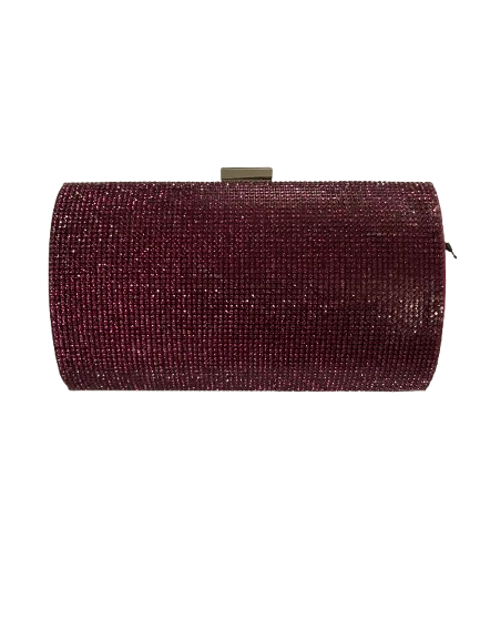 Original INC Ranndi Sparkle Evening Clutch – Fuchsia