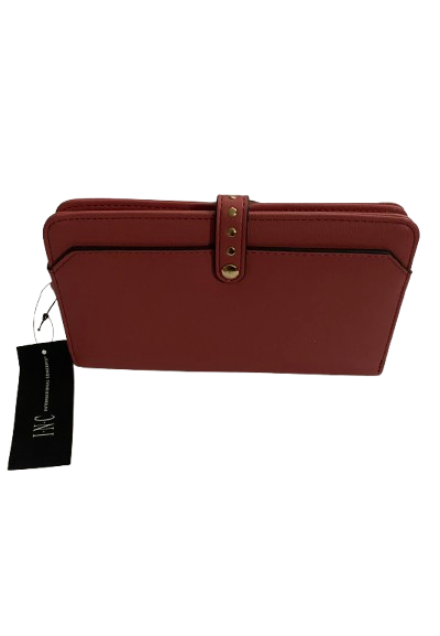 INC International Concepts Travel Wallet Faux Leather – Briar Rose