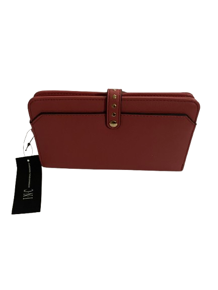 INC International Concepts Travel Wallet Faux Leather – Briar Rose