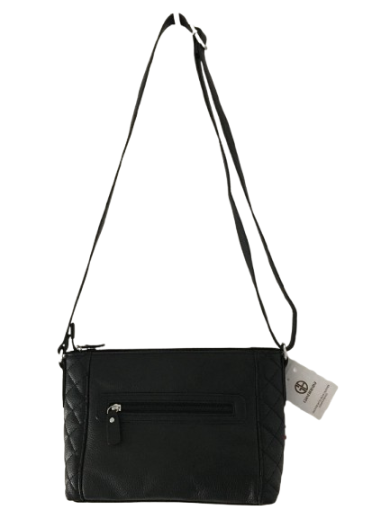 Giani Bernini Quilted Crossbody – Black - Image 2