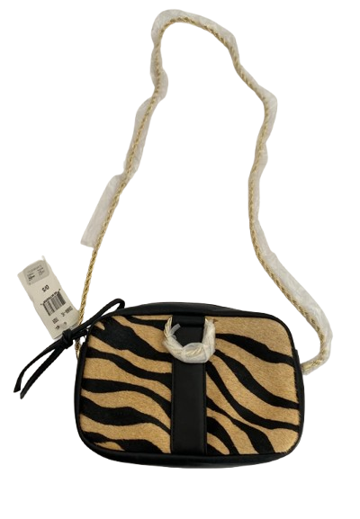 Loeffler Randall Crossbody Bag - Black and Light Brown