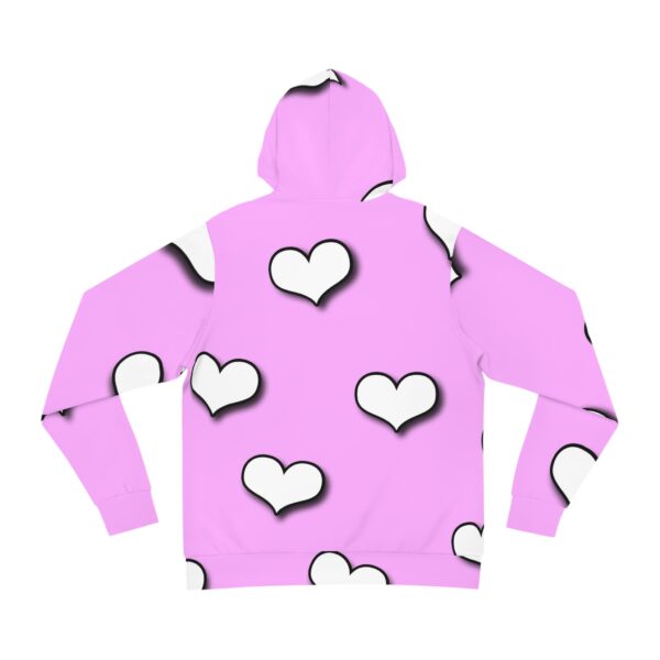 Unisex Pink Valentine Fashion Hoodie - Image 2